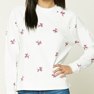 Forever 21 Balloon Animal Long Sleeved Shirt